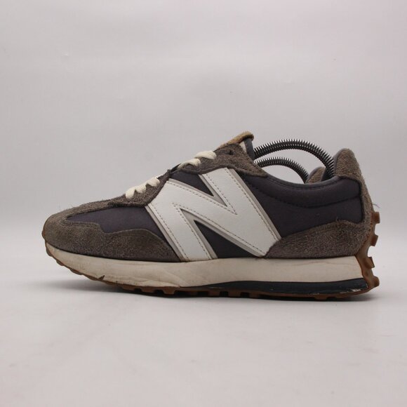 New Balance 327 Women's Size 10 B Magnet White Gray Walking Running Shoes - Picture 4 of 9